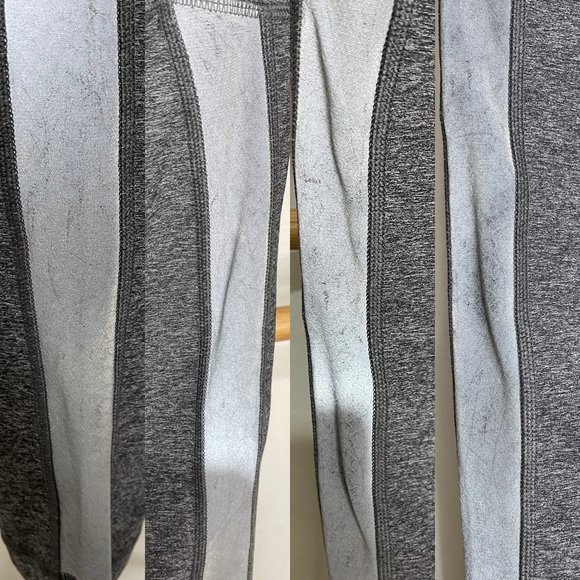 Lululemon Grey Silver Light Speed Tight Leggings Pants Size CAN 6 AUS 10 Active - Picture 10 of 12